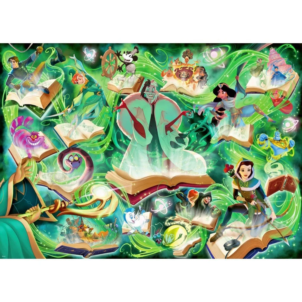 1000pc Lorcana Emerald Puzzle - Image 2