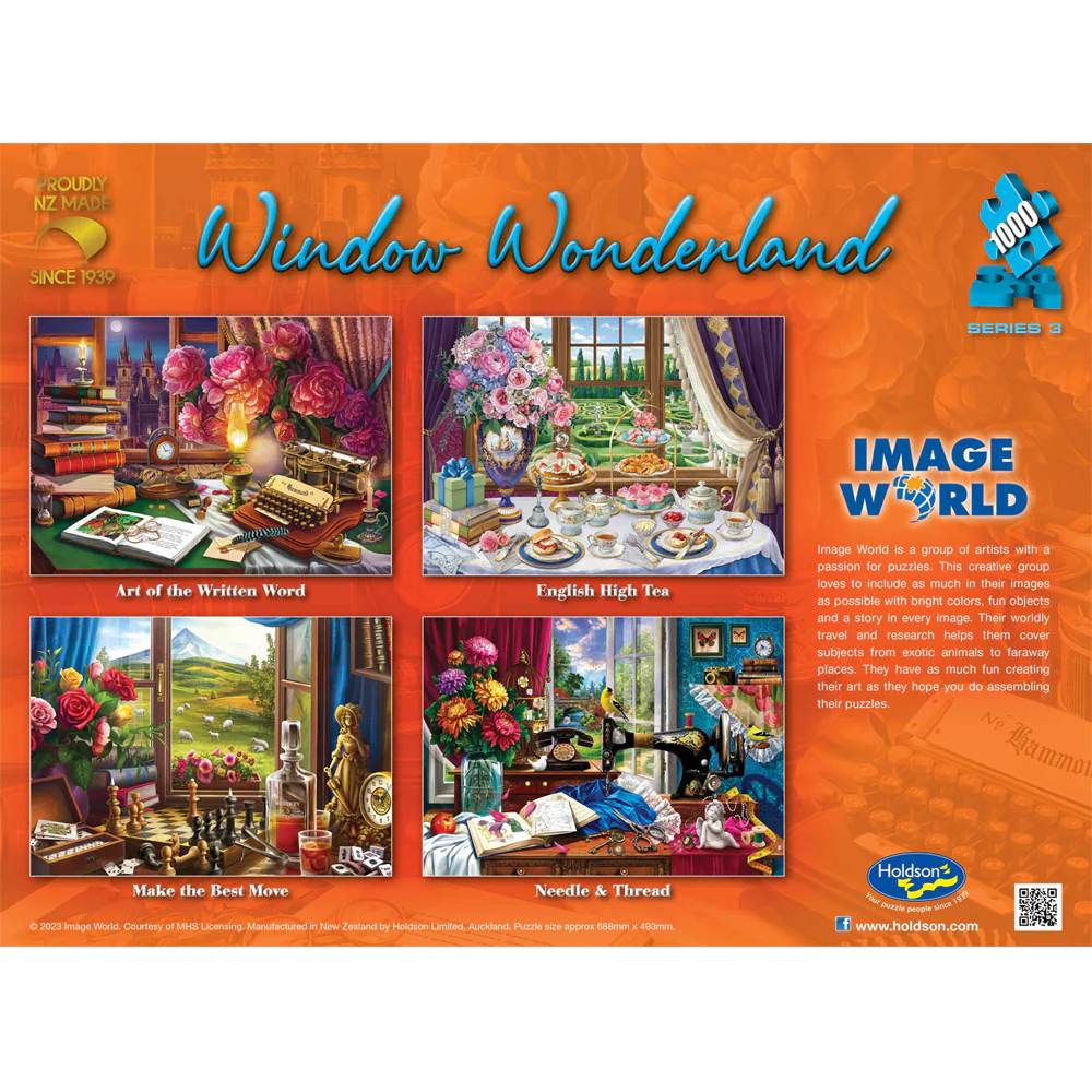 1000pc Window Wonderland 3: Art of the Written Word - Image 3