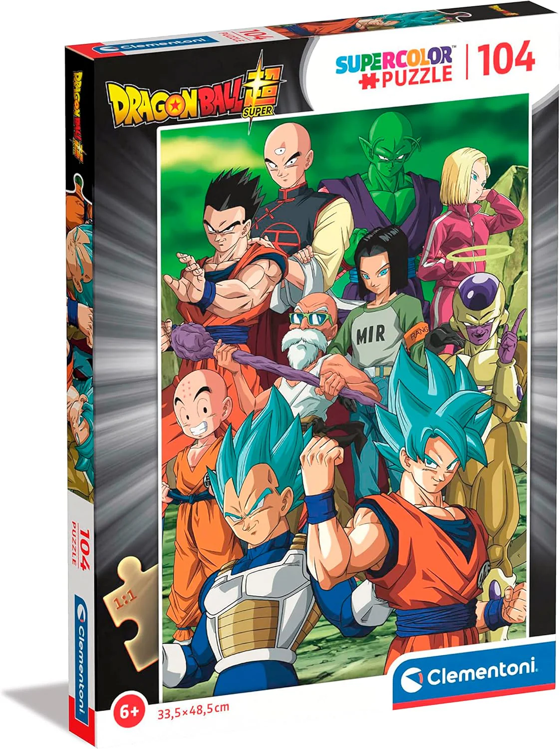 104pc Super Dragonball Super Color Puzzle #1