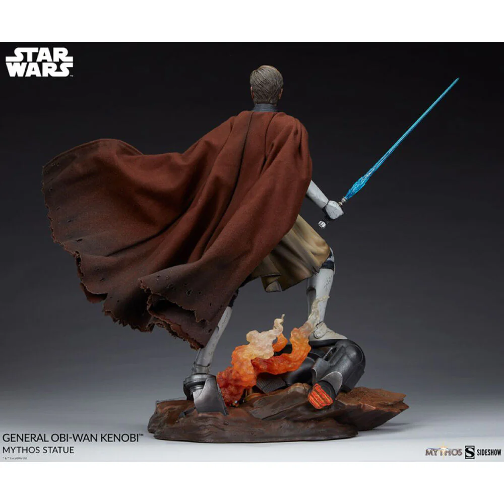 17.7" Star Wars General ObiWan Mythos Statue Collectible - Image 4