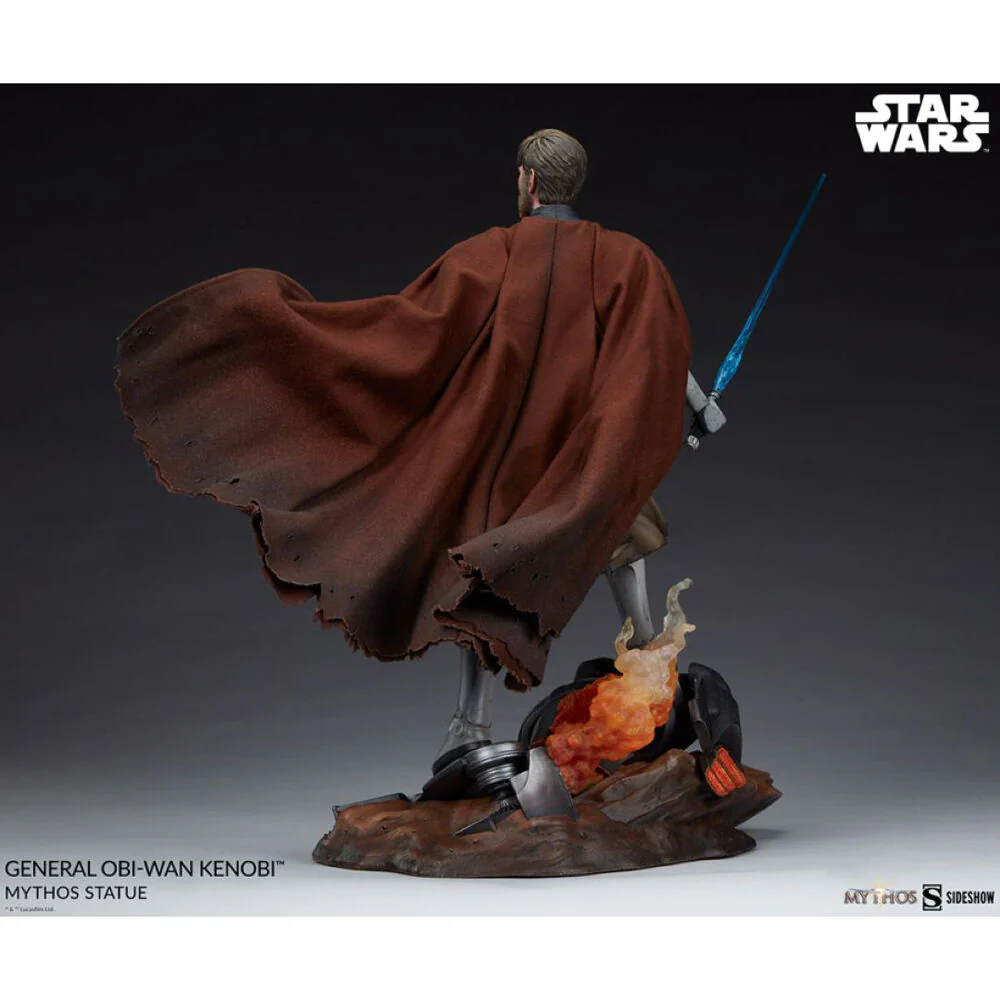 17.7" Star Wars General ObiWan Mythos Statue Collectible - Image 5