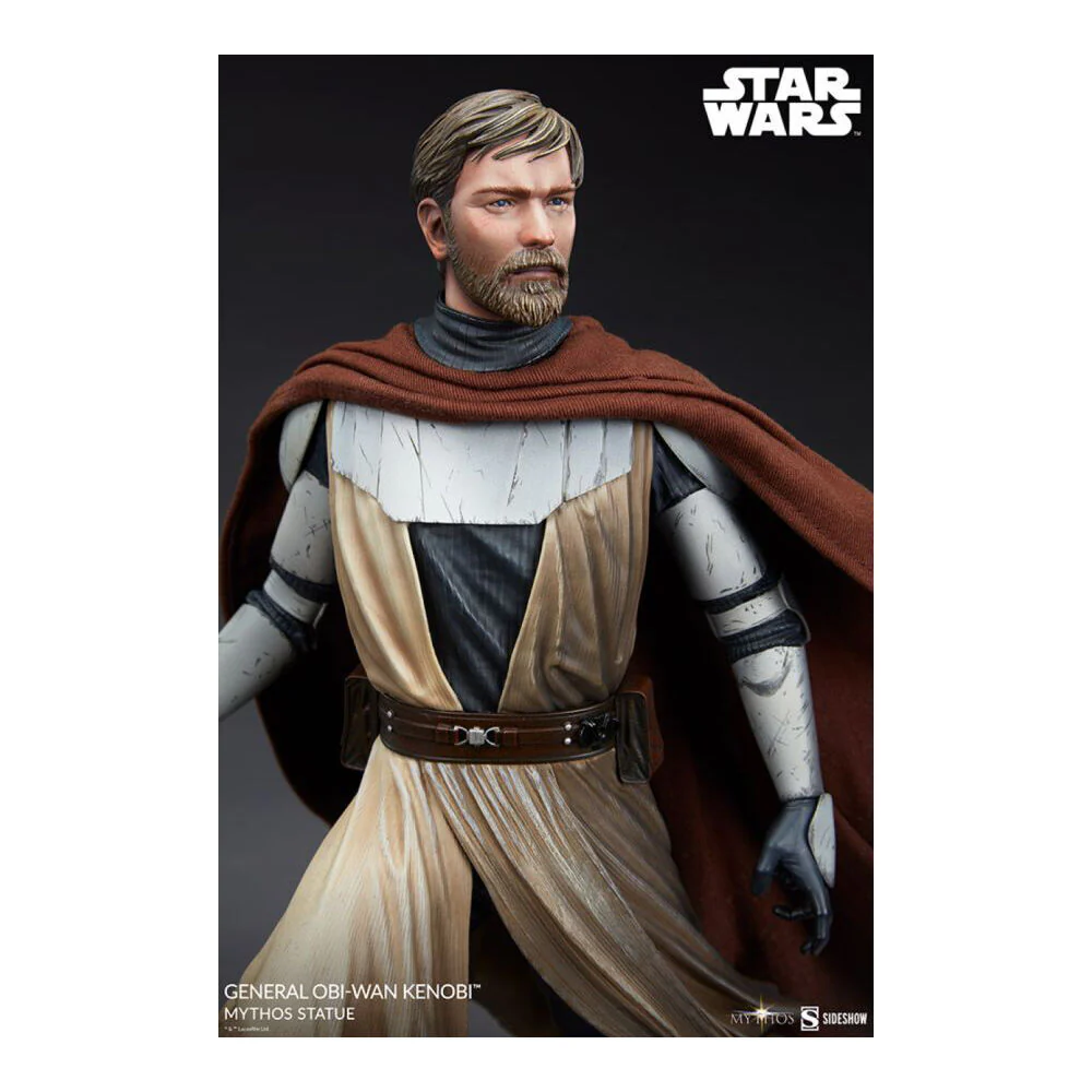 17.7" Star Wars General ObiWan Mythos Statue Collectible - Image 7