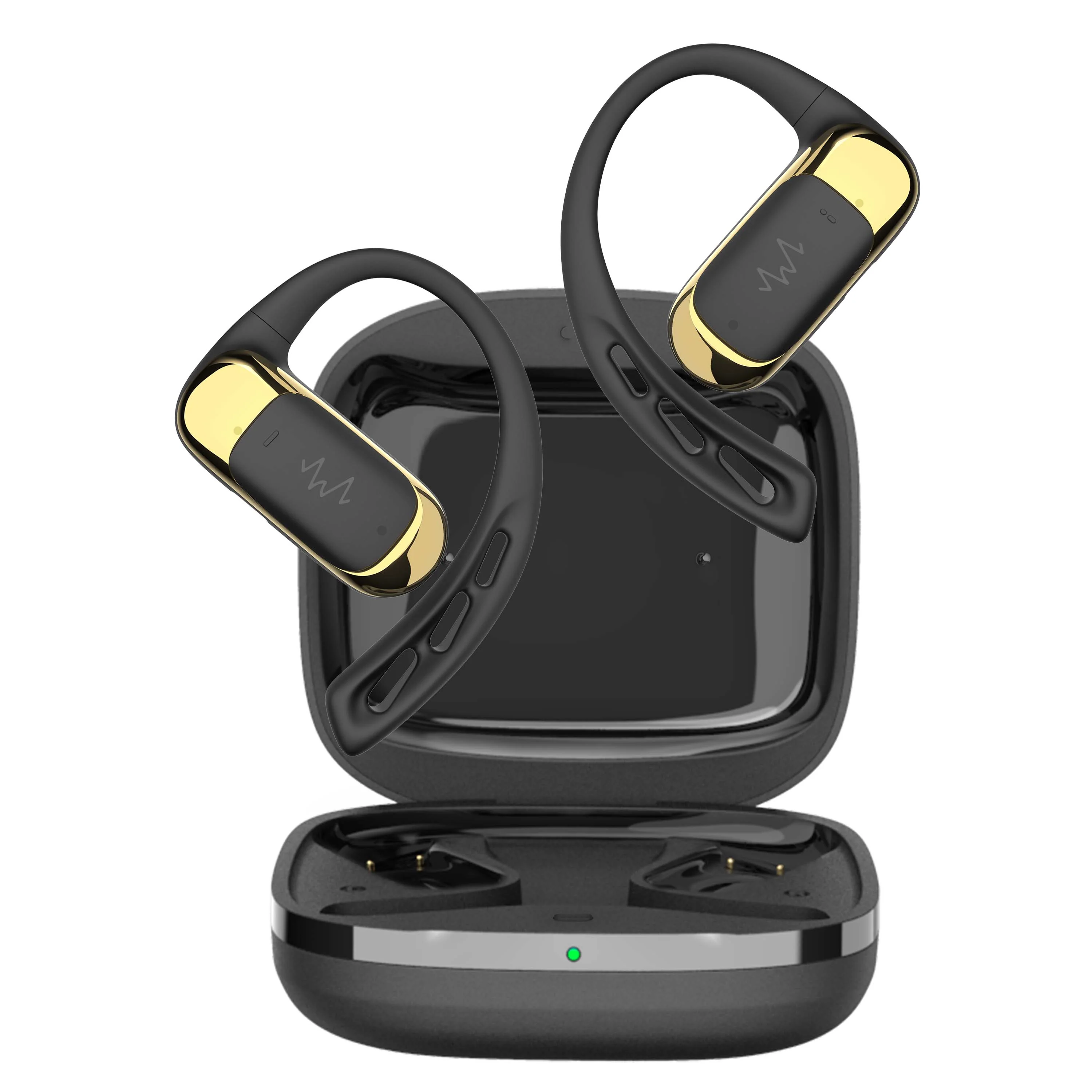 3sixt Salt Sound AIRXDUA Gen1 Open-Ear Headphones (Black)
