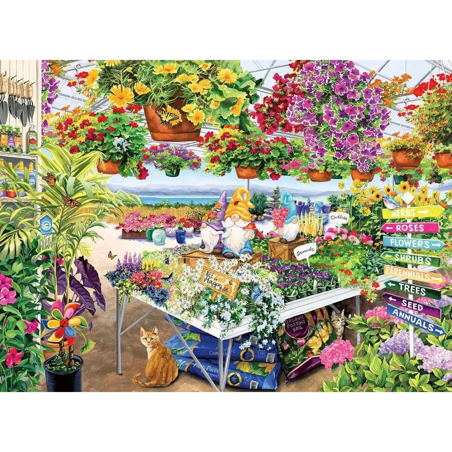 500pc Glorious Garden Centre Puzzle - Image 2