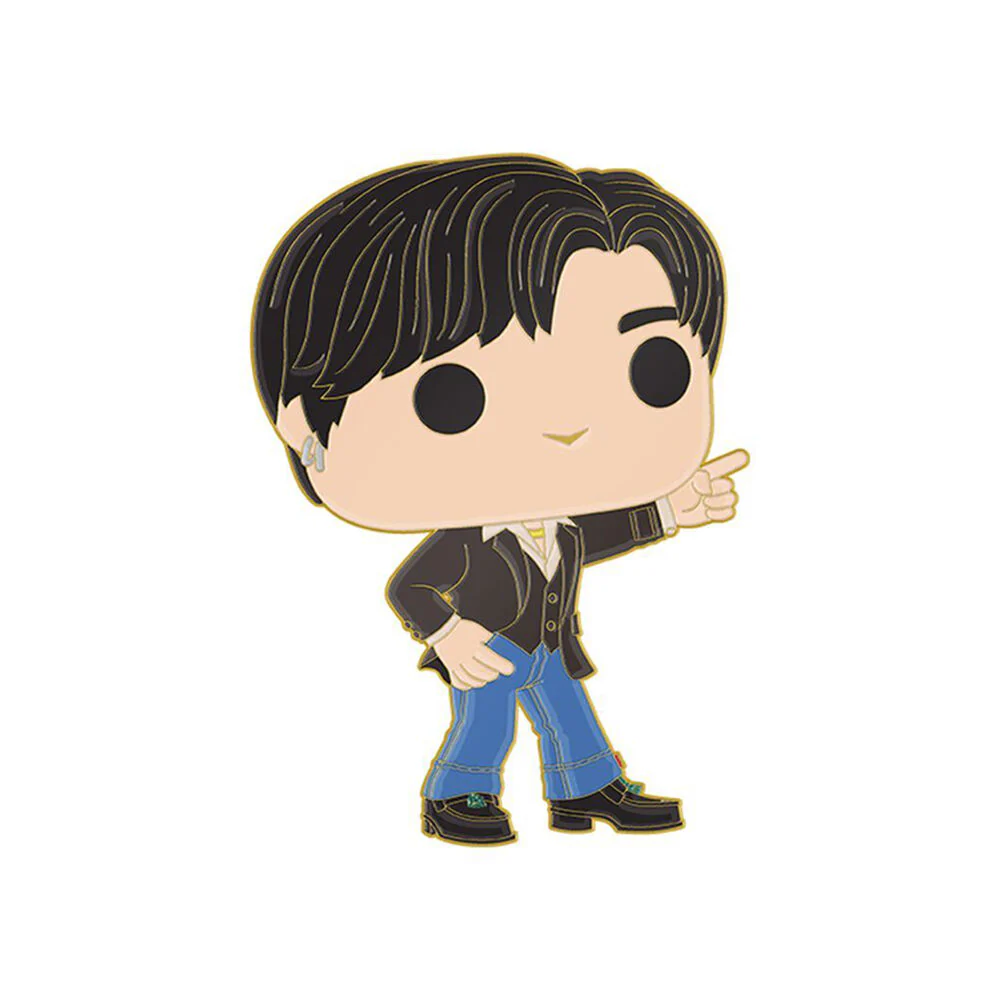 7pc BTS Band Members Enamel Pin Action Figure Kids/Adult Collectable Toy - Image 5