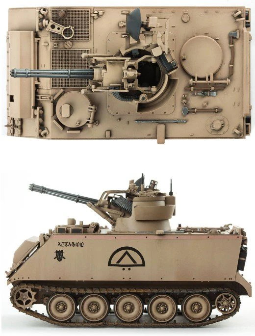 Academy 1/35 US Army M163 Vulcan Plastic Model Kit - Image 3