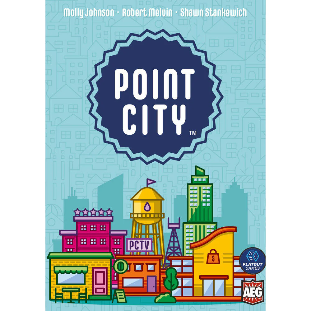 AEG Point City Strategy City Building Card Construction Game