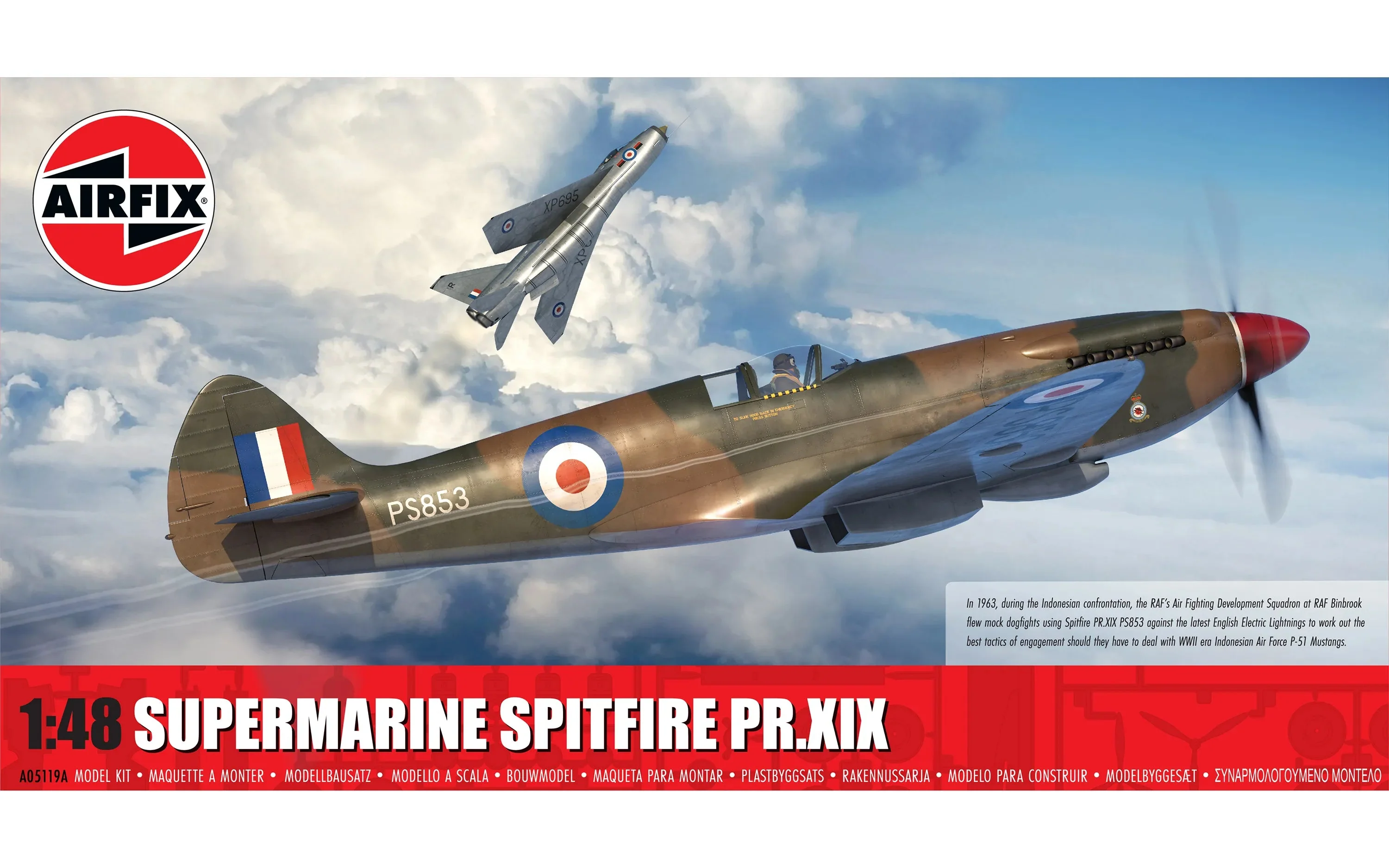 Airfix 1/48 Supermarine Spitfire PR.XIX - Image 5