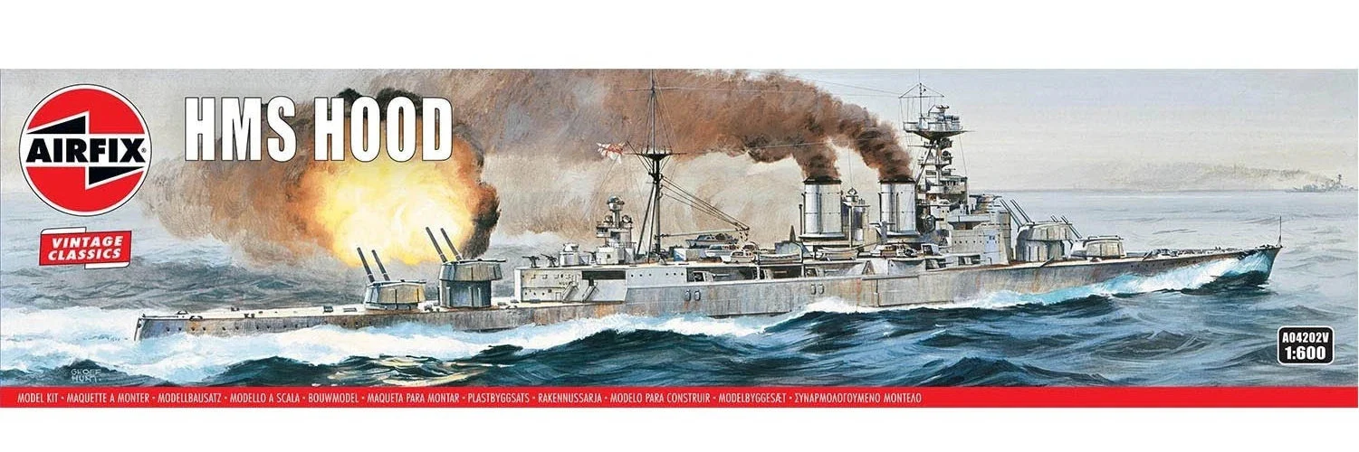 Airfix 1/600 HMS Hood - Image 5