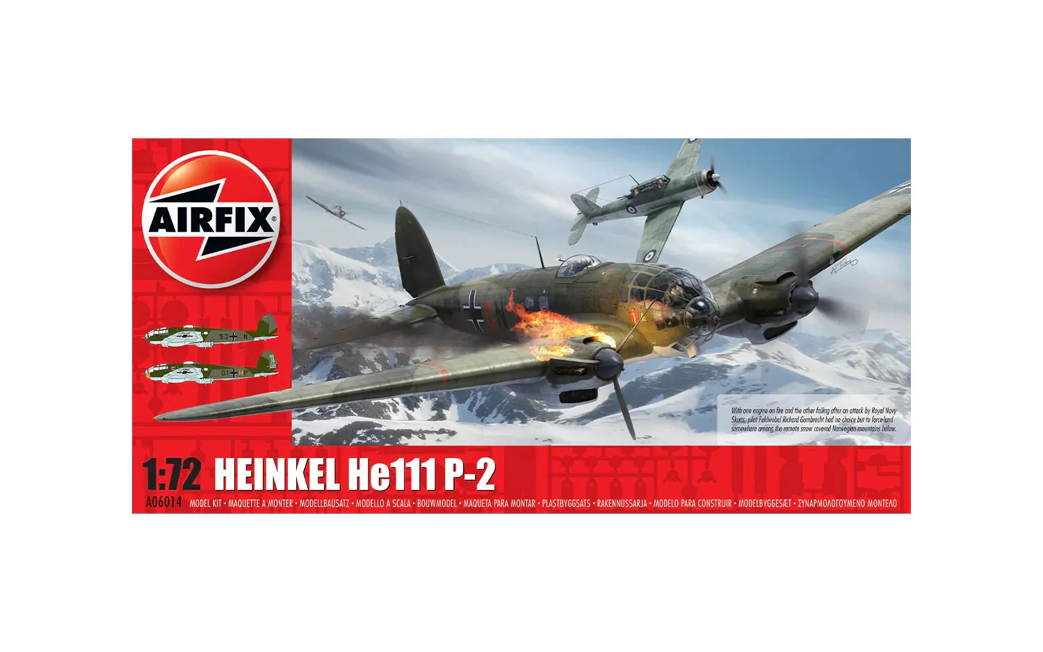 Airfix 1/72 Heinkel He.III P2 - Image 5