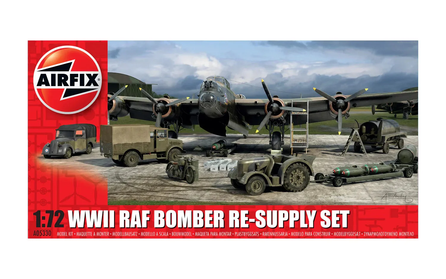 Airfix 172 WWII RAF Bomber ReSupply Set - Image 5