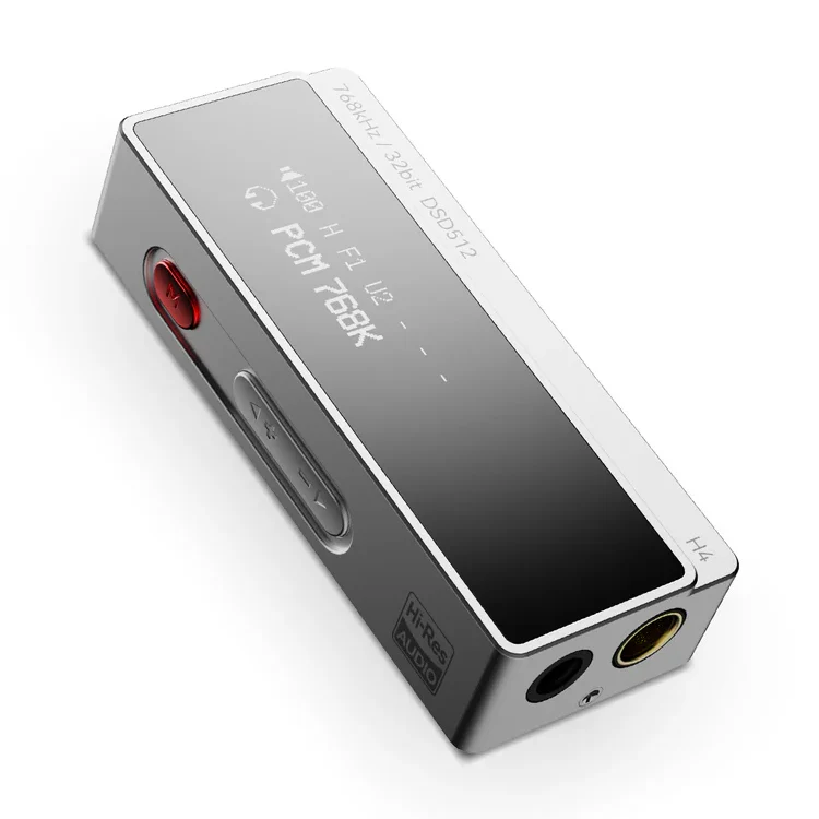 AIYIMA H4 Portable Hi-Res USB DAC & Balanced Headphone Amplifier