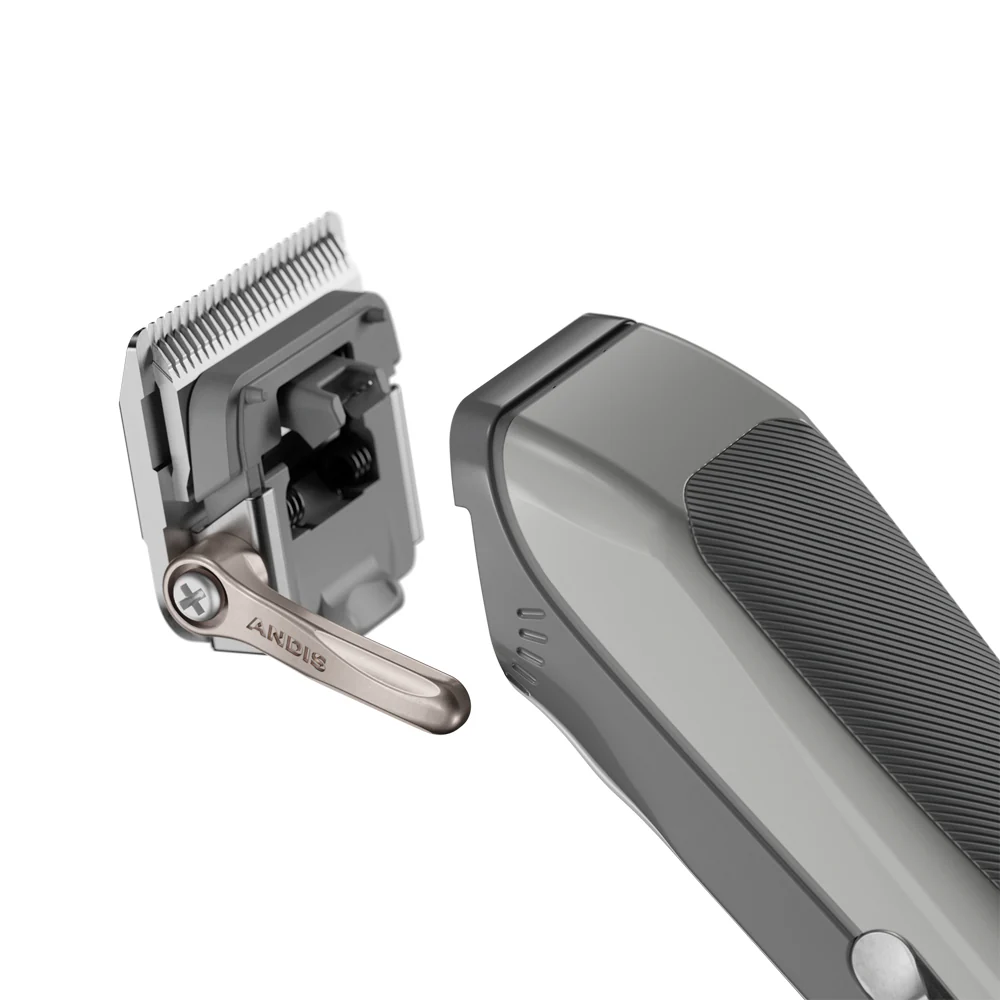 Andis Revite Men's Cordless Clipper Taper Blade 2HR Runtime (Grey) - Image 4