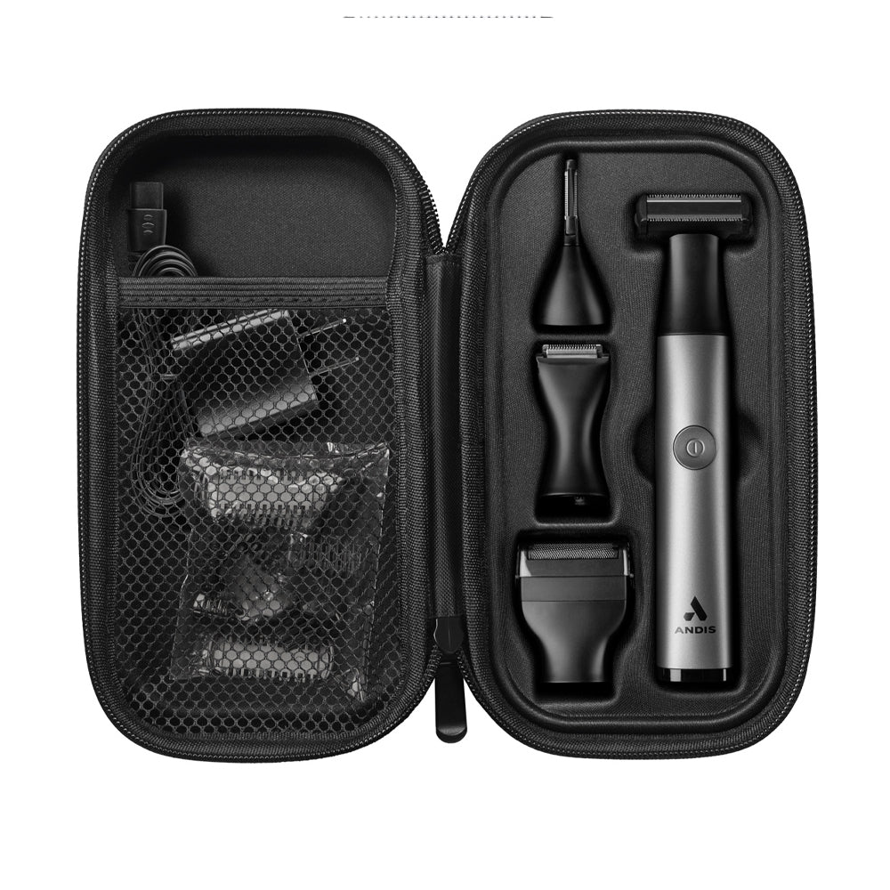 Andis SBT-1 Single Blade Trimmer with Attachments Soft Case and Maintenance Kit - Image 4