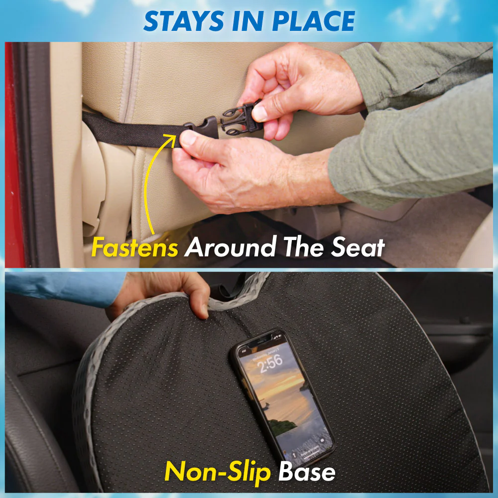 Angel Ride Memory Foam Car Seat Cushion - Image 6