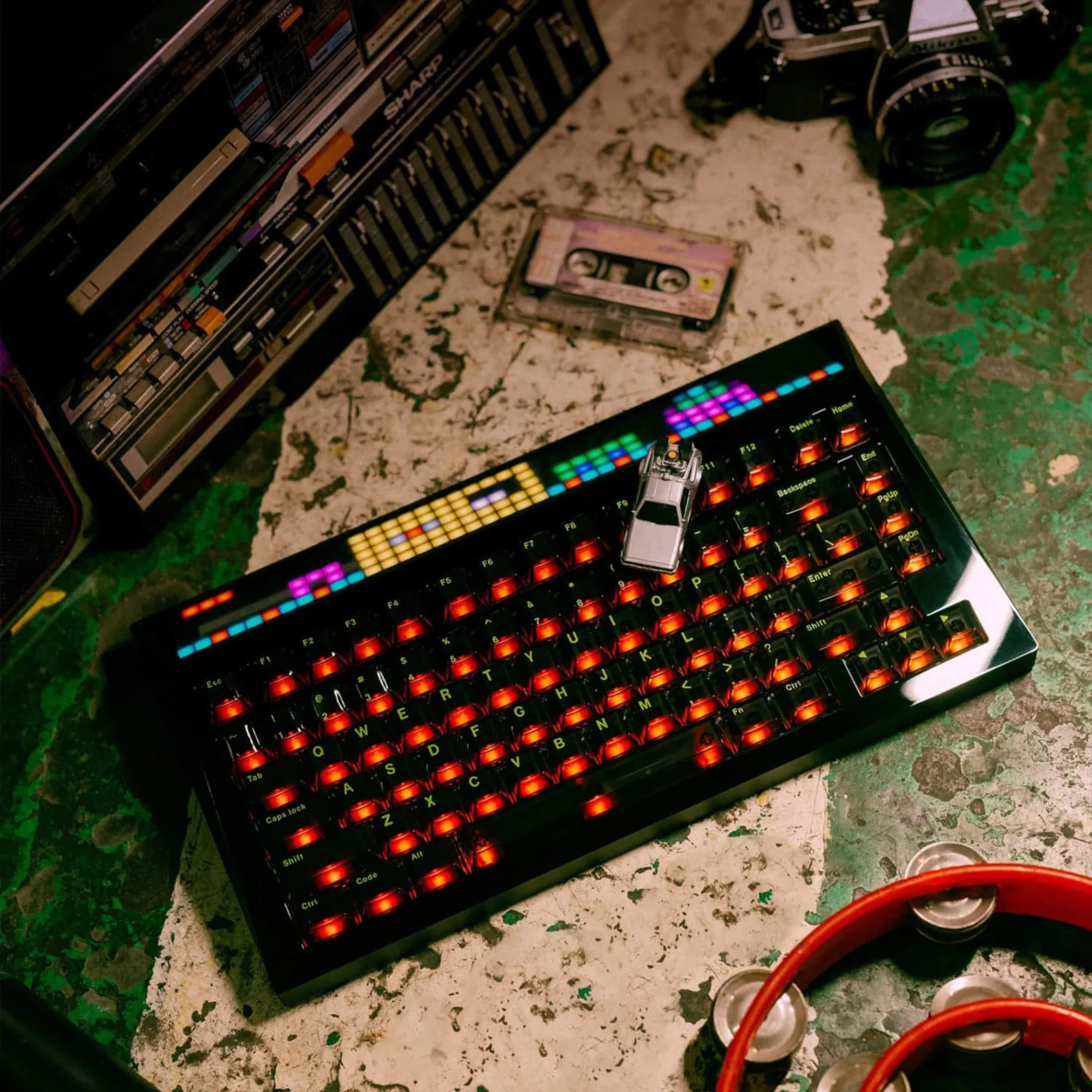 ANGRY MIAO CYBERBOARD R2 High Gloss PVD Front Mechanical Keyboard - Image 8