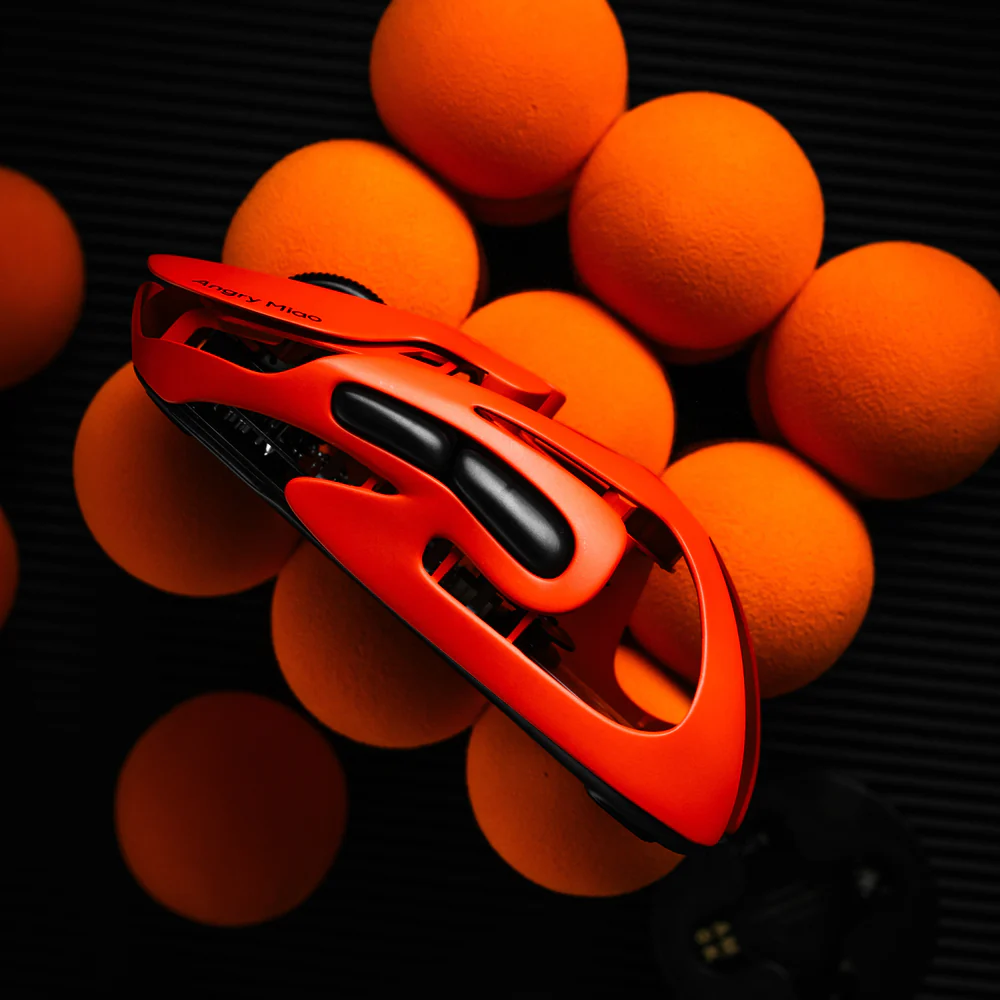 ANGRY MIAO Infinity Wireless Mouse (Orange) - Image 5