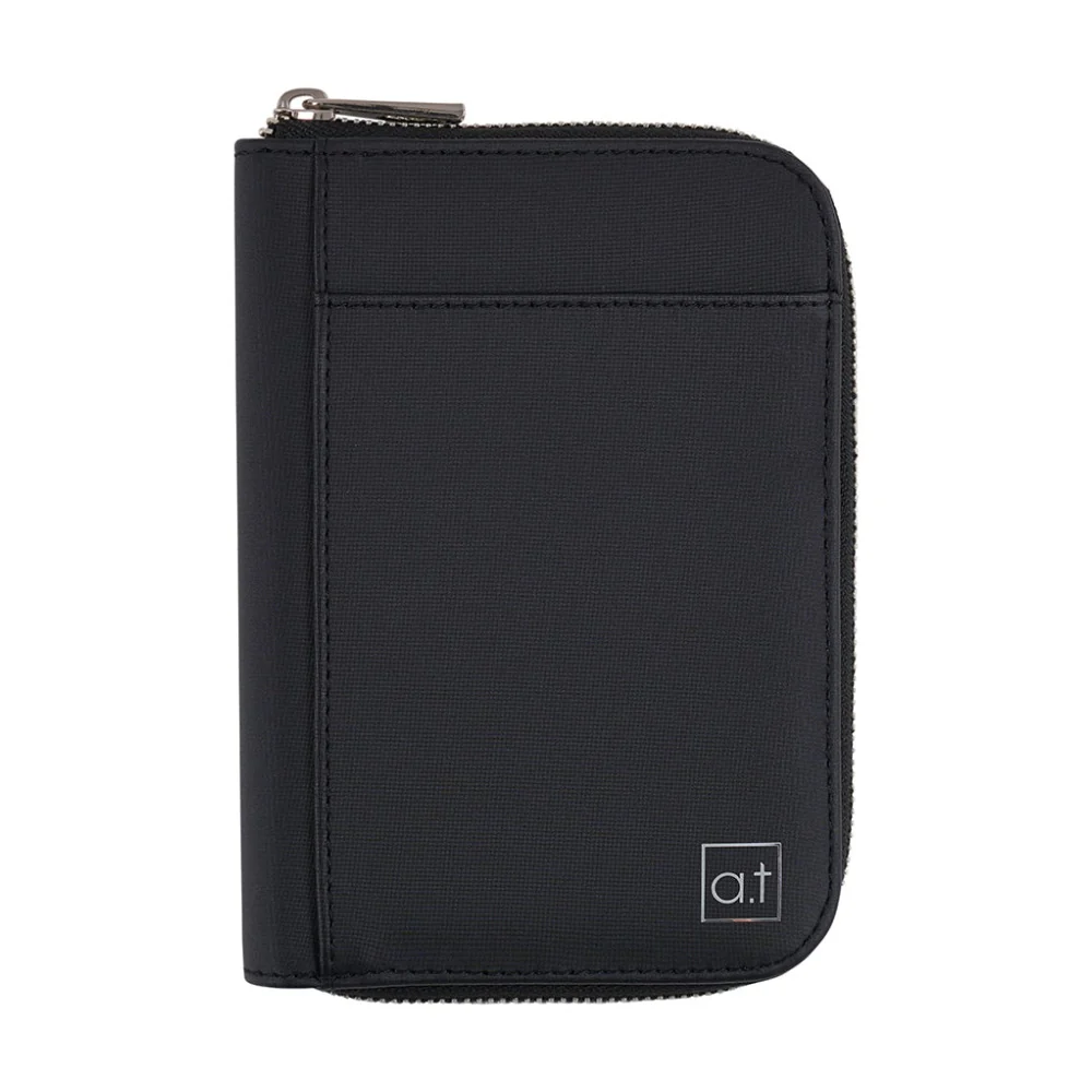 Annabel Trends AT Mens Travel Passport Wallet Black 12.5x17.5cm