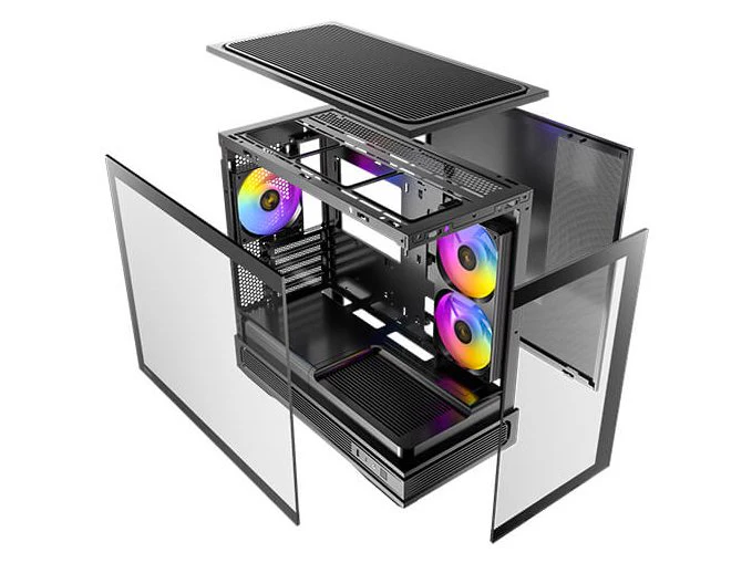 Antec Constellation C2M ARGB Tempered Glass Micro-ATX Mid-Tower Case - Image 10