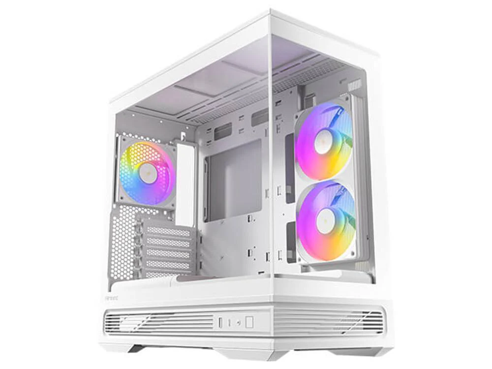 Antec Constellation C2M ARGB White Micro-ATX Tempered Glass PC Case - Image 3