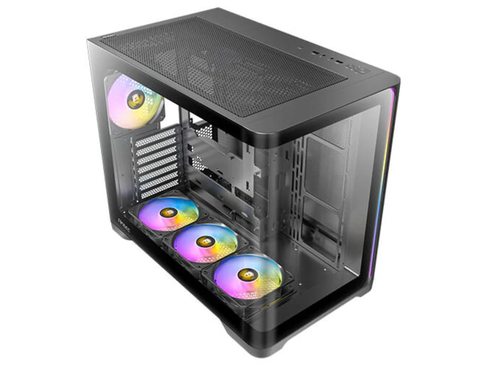 Antec Constellation C5 ARGB Curved Mid-Tower ATX Case - Black - Image 2