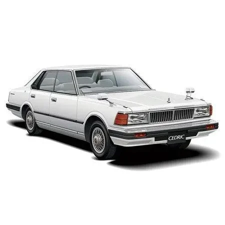 Aoshima 1/24 Nissan P430 Cedric/Gloria 4HT 280E Brougham 82 - Image 5