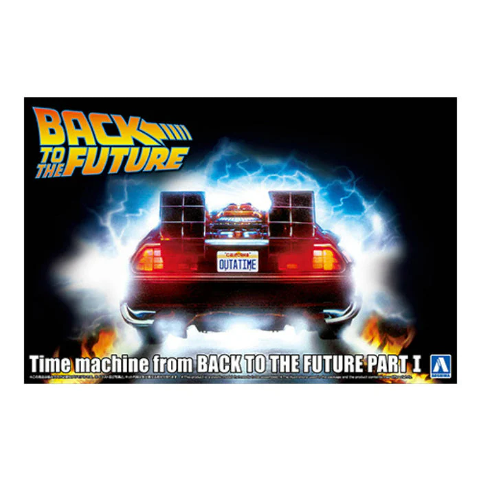 Aoshima 1/24 Time Machine from Back to the Future Part I - Image 5