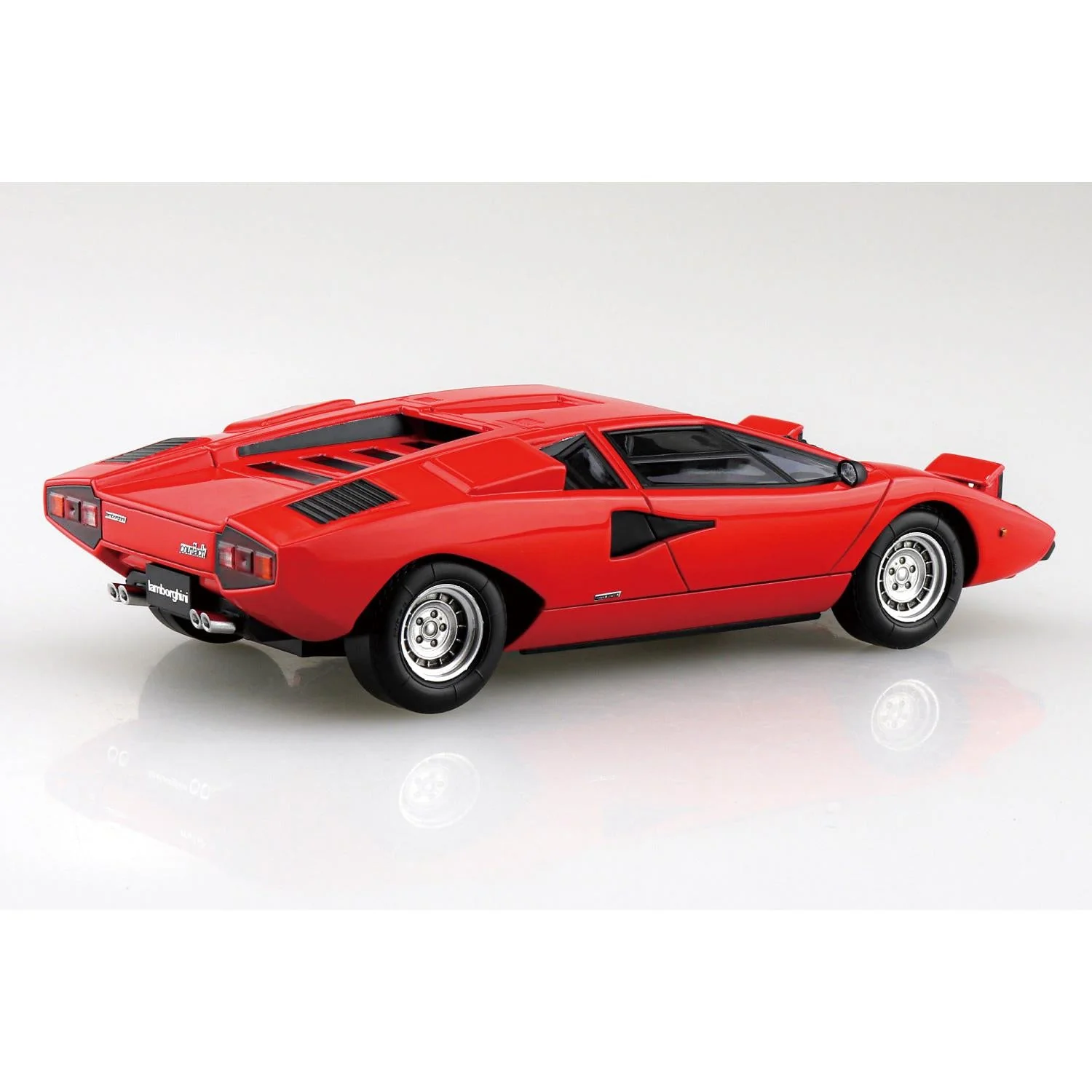 Aoshima 1/32 Snap Lamborghini Countach Lp400 (Red) - Image 2