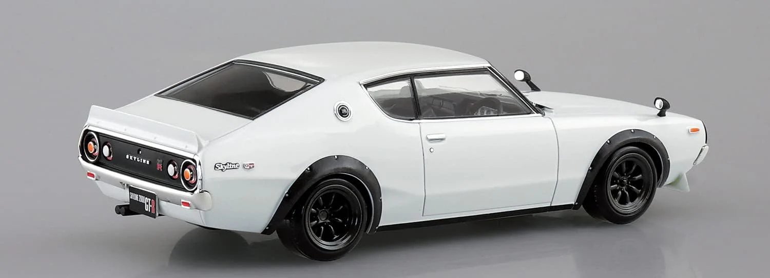 Aoshima 1/32 Snap Nissan C110 Skyline Gt-r Custom (White) - Image 3