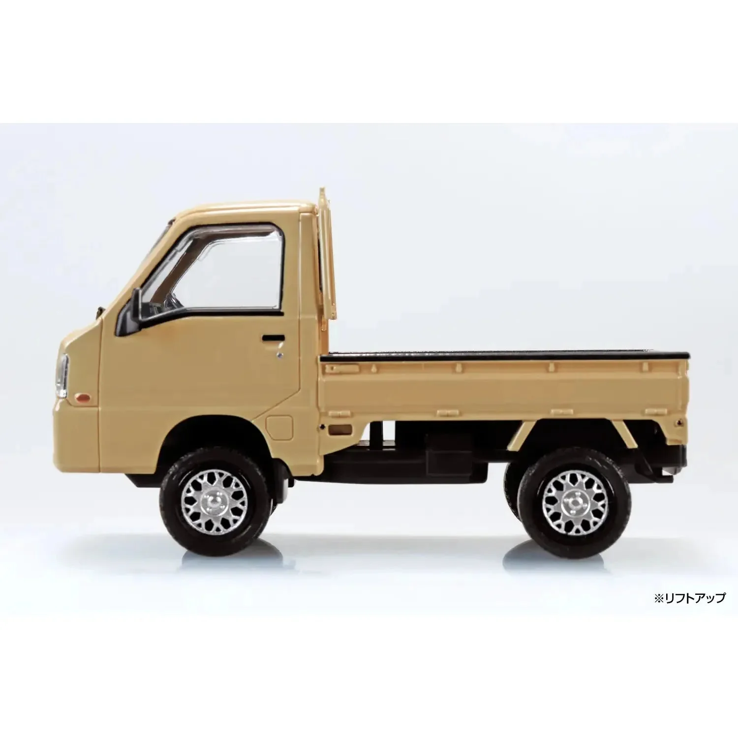 Aoshima 1/32 SNAP Subaru Sambar Truck Custom Wheels (Khaki) - Image 3