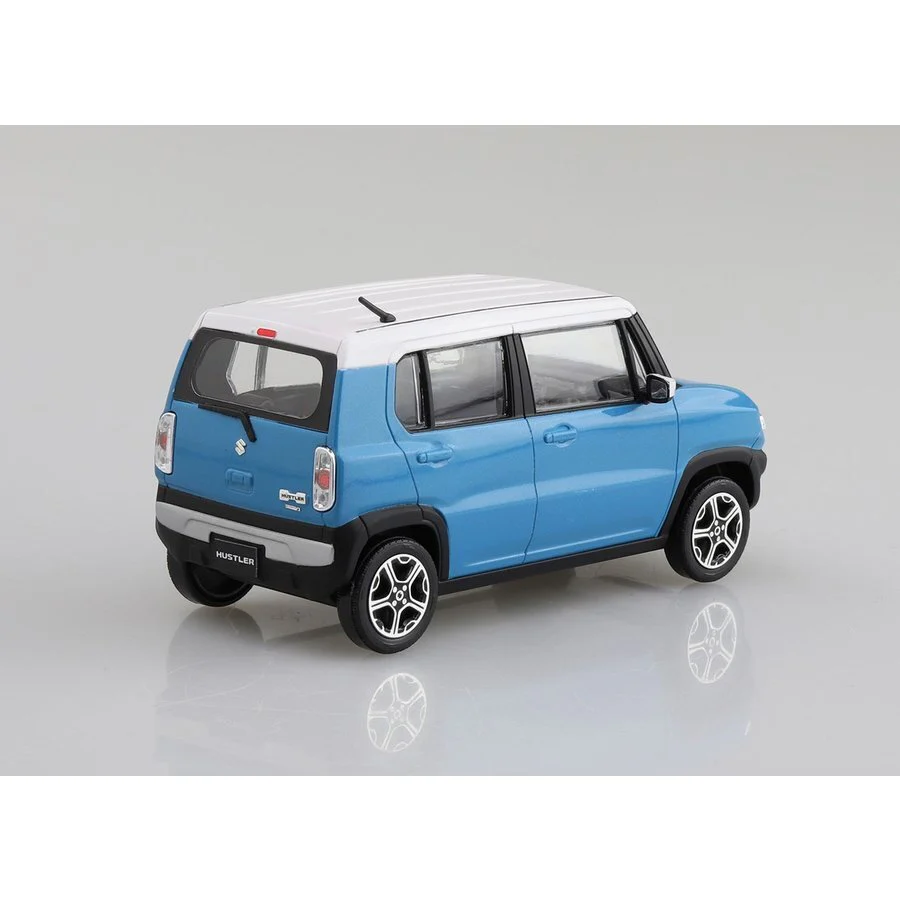 Aoshima 1/32 SNAP Suzuki Hustler (Summer Blue Metallic) - Image 2