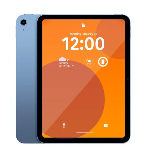 Apple iPad 10th Gen (2022) Wi-Fi 64GB - Blue - [*Refurbished: As New condition]