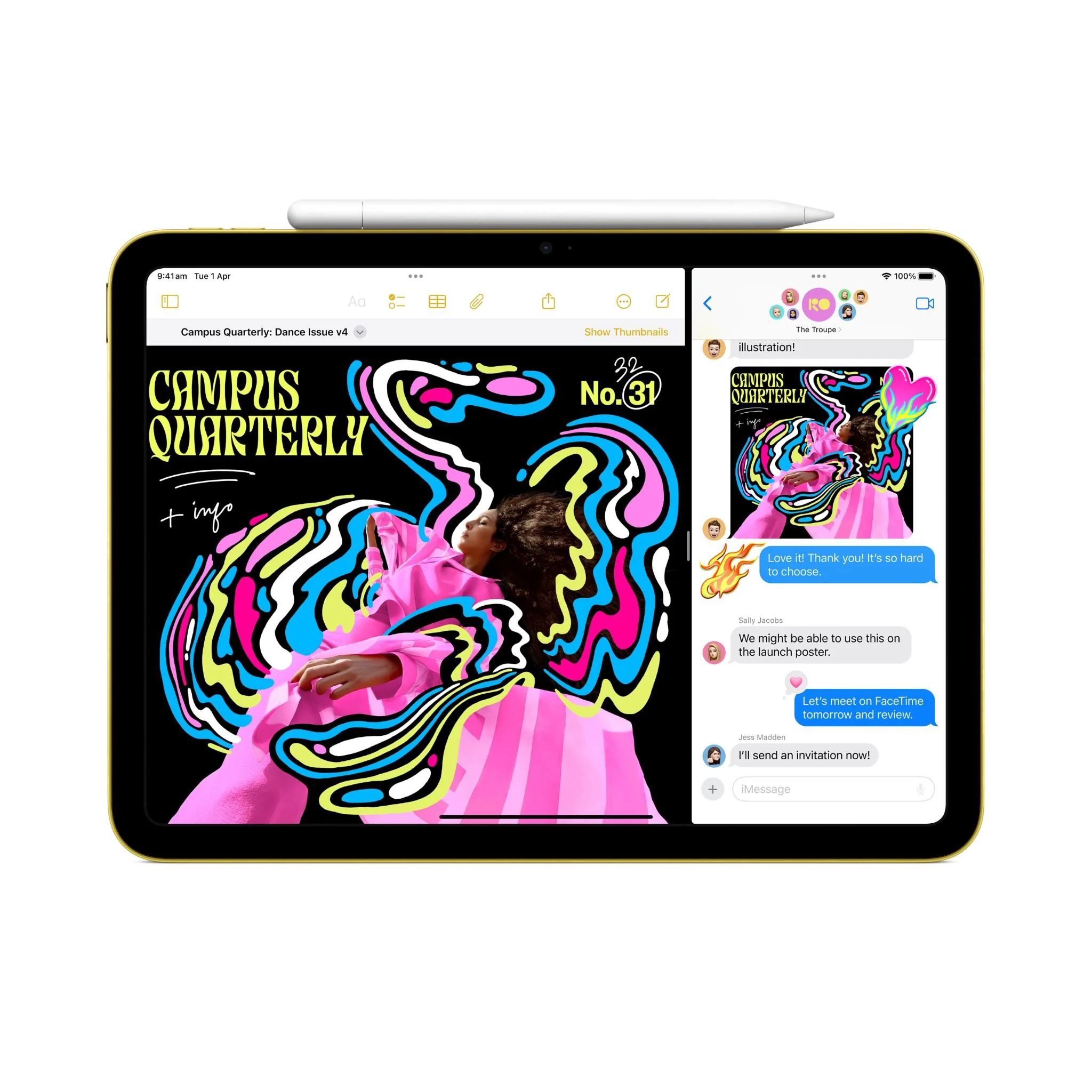 Apple iPad 11-inch A16 256GB Wi-Fi (Silver)[~Refurbished] - Image 4