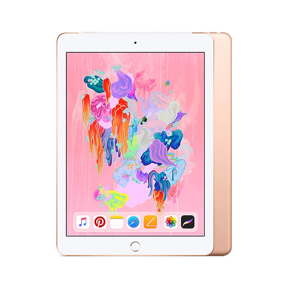 Apple iPad 6th Gen WiFi 128GB Gold [~Refurbished: As New]