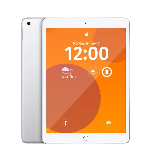 Apple iPad 8th Gen (2020) Wi-Fi 128GB - Silver - [*Refurbished: Excellent condition]