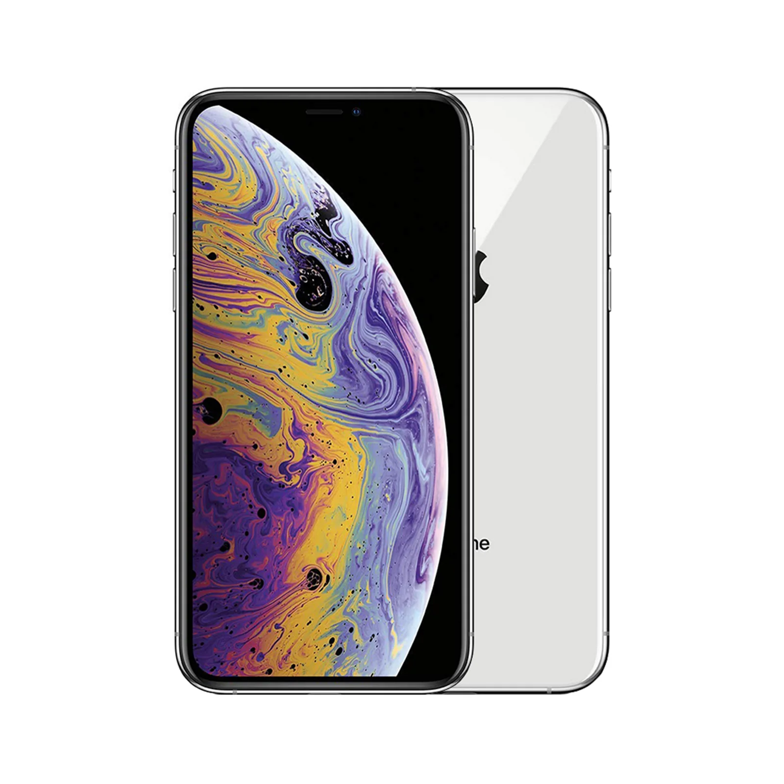 Apple iPhone XS New Battery 256GB (Silver) [~Refurbished: Good]