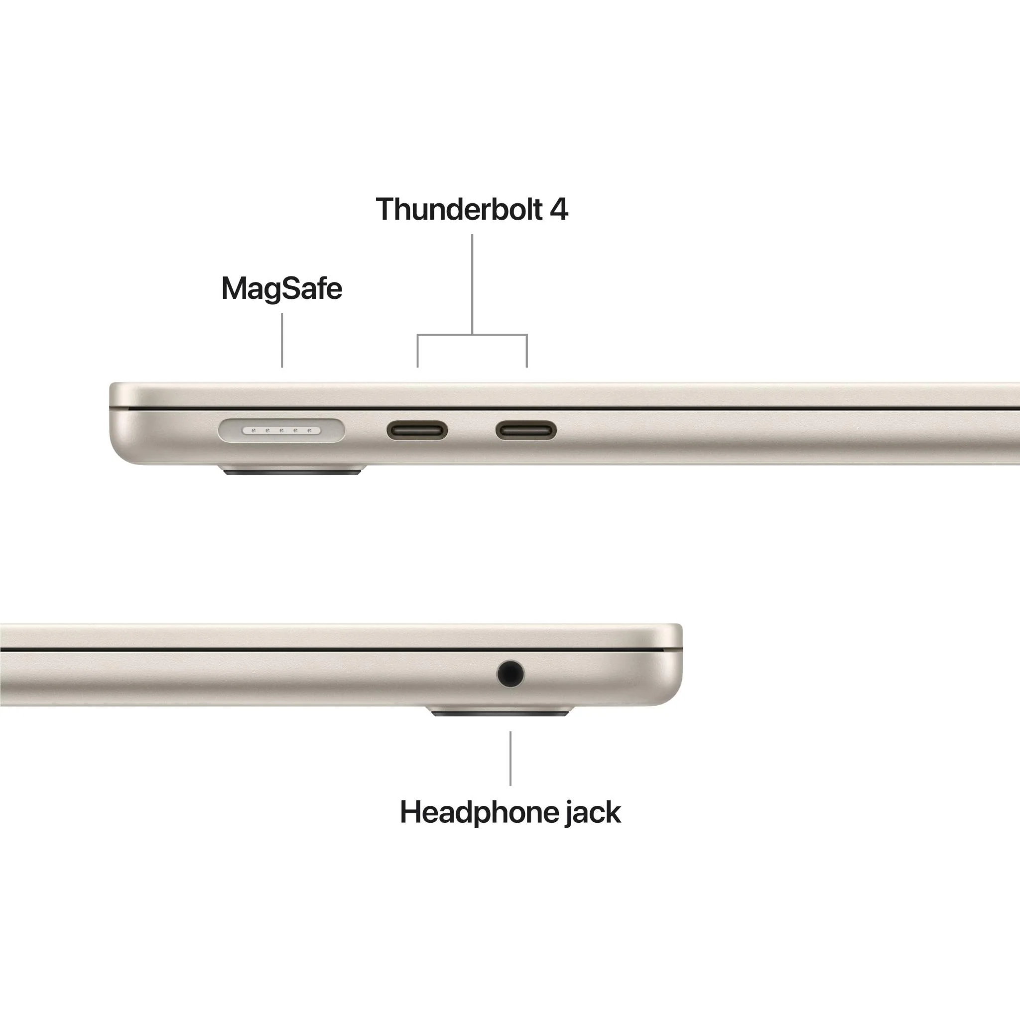 Apple MacBook Air 13-inch with M5 Chip, 1TB/16GB (Starlight) - Image 6