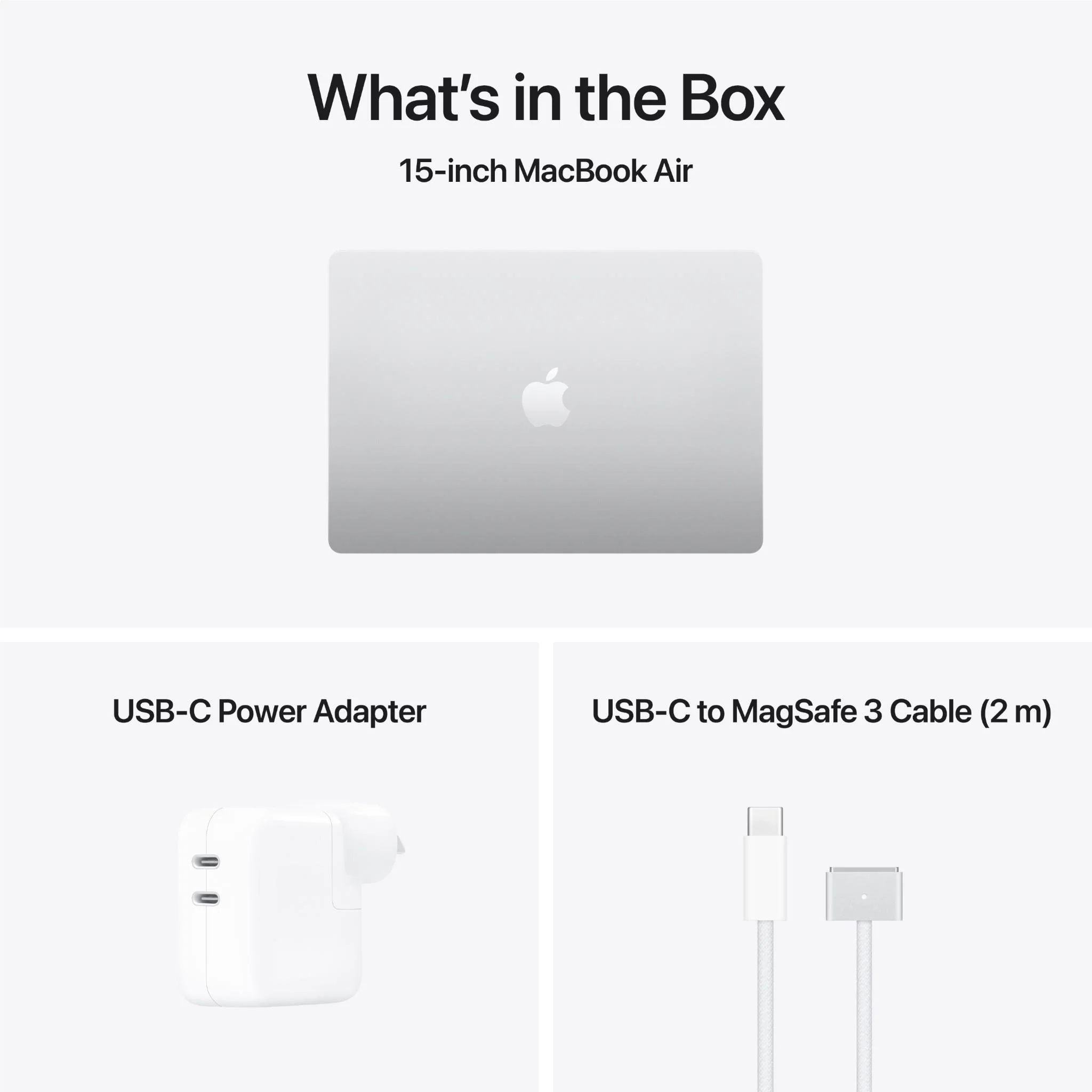Apple MacBook Air 15-inch with M5 Chip, 1TB/16GB (Silver) - Image 9