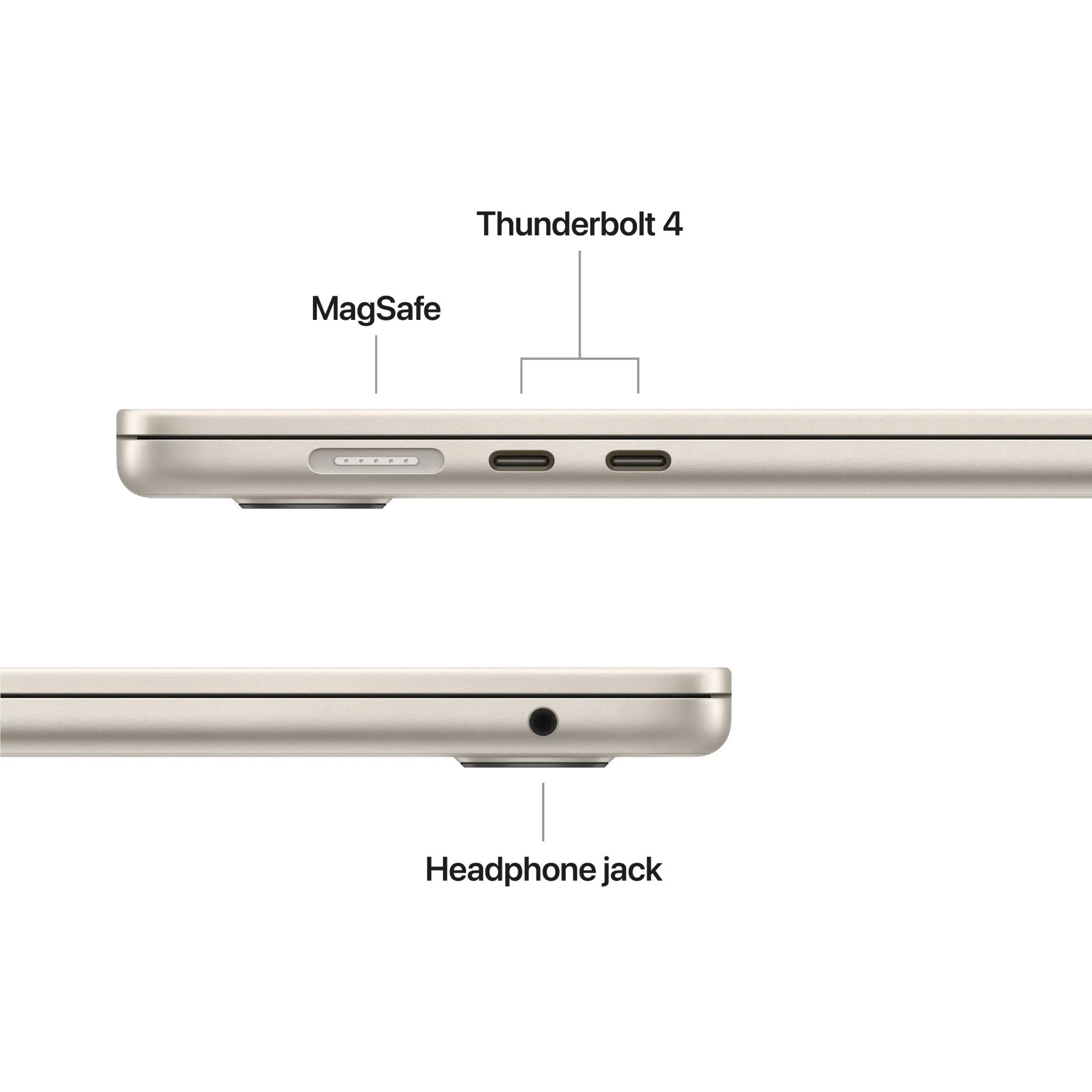 Apple MacBook Air 15-inch with M5 Chip, 1TB/16GB (Starlight) - Image 6