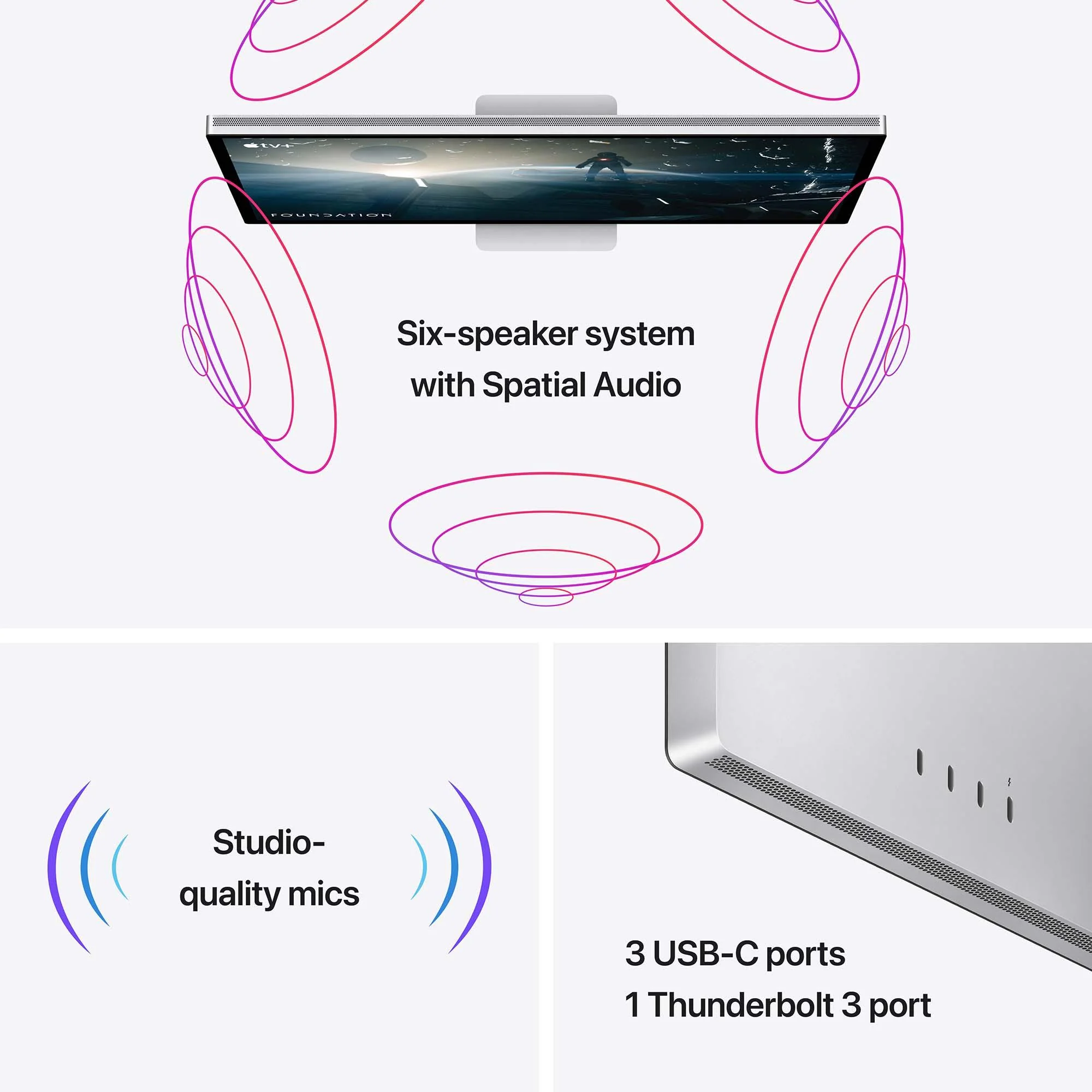 Apple Studio Display 27-inch 5K Retina (Vesa Mount)[Nano Glass] - Image 6