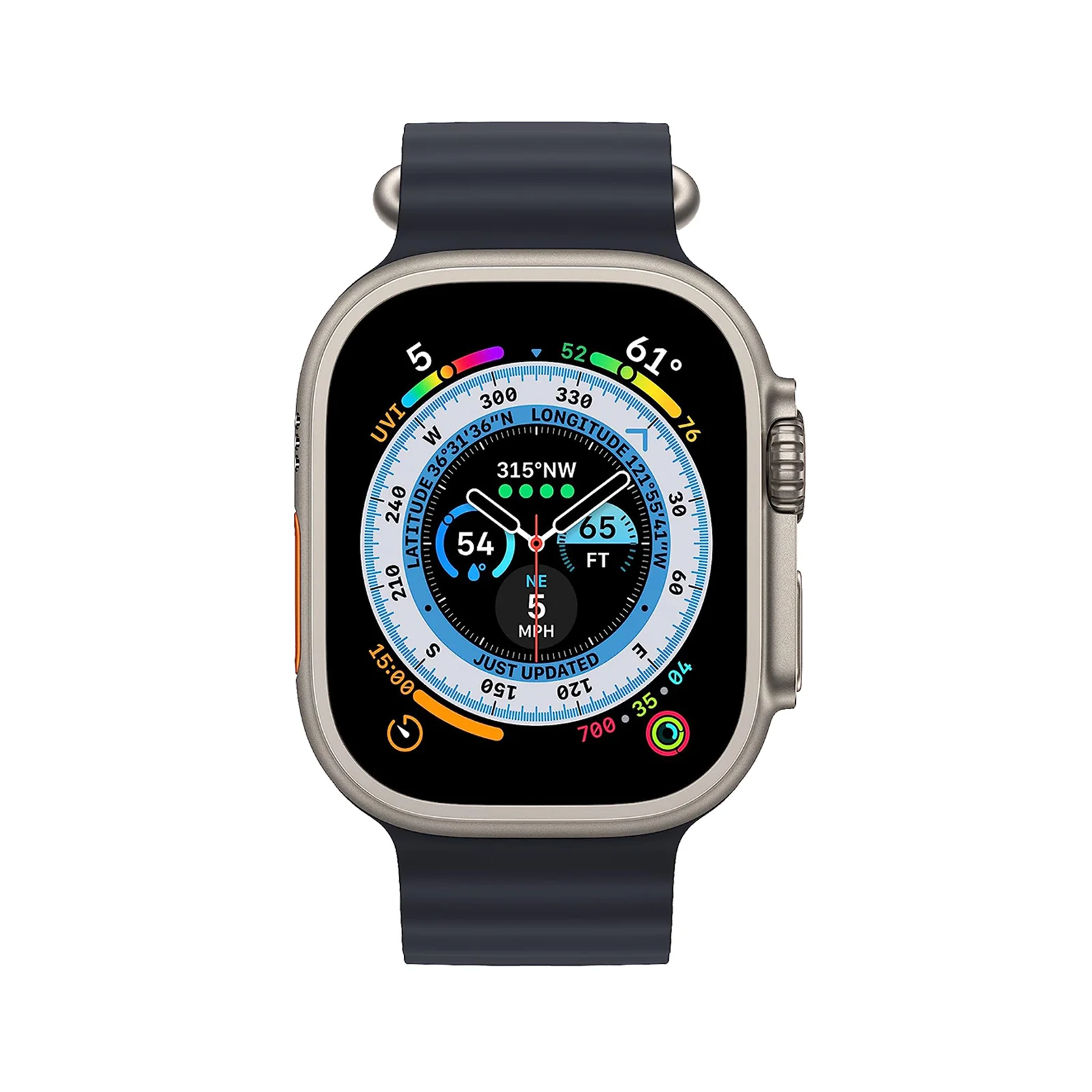 Apple Watch Ultra 1 Wi-Fi + Cellular 49mm Silver [~Refurbished: Very Good]