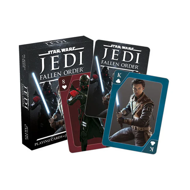 Aquarius 54-Pieces Star Wars Jedi Fallen Order Playing Cards Game Poker Deck 14y+