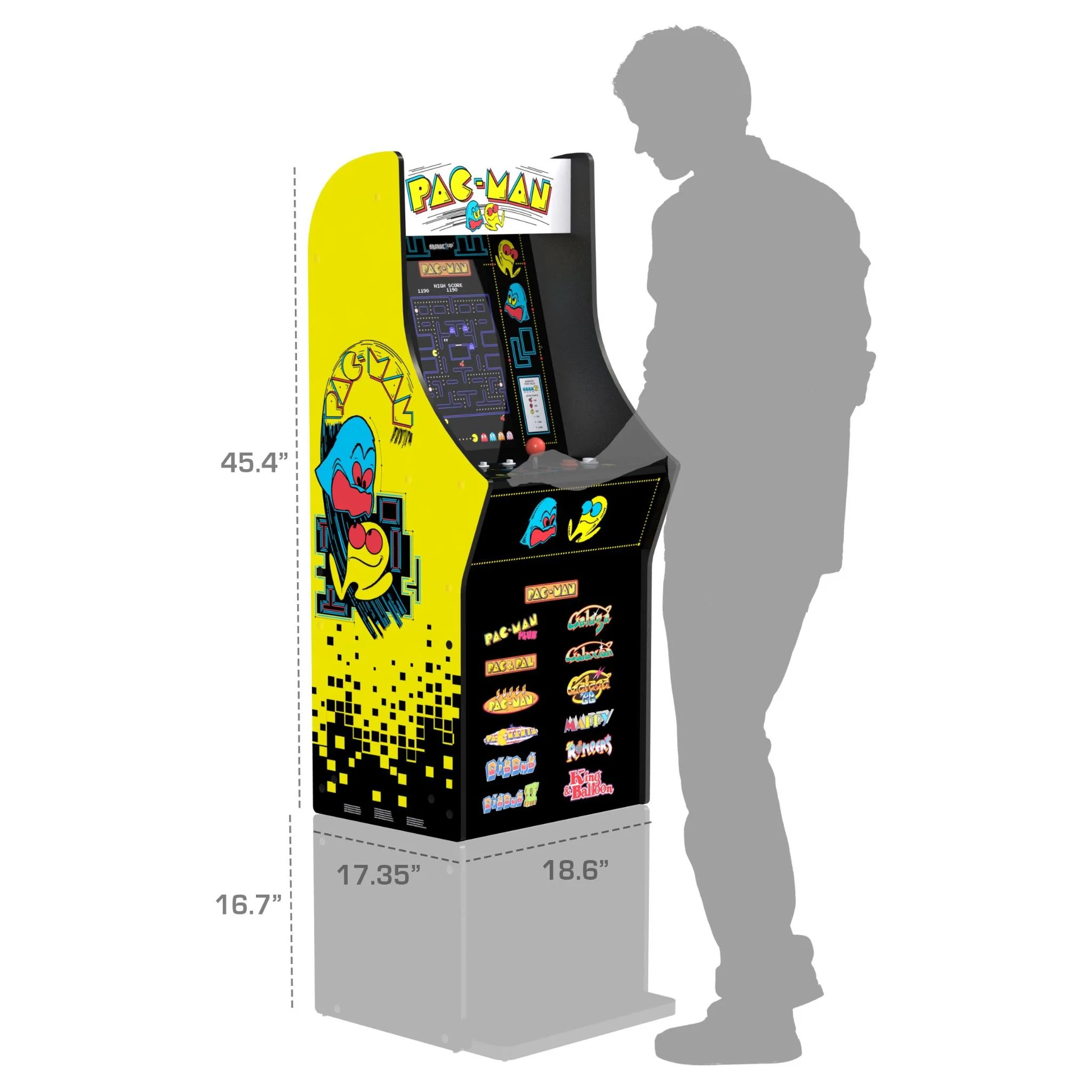 Arcade1Up PAC MAN Classic SE Arcade Machine - Image 6