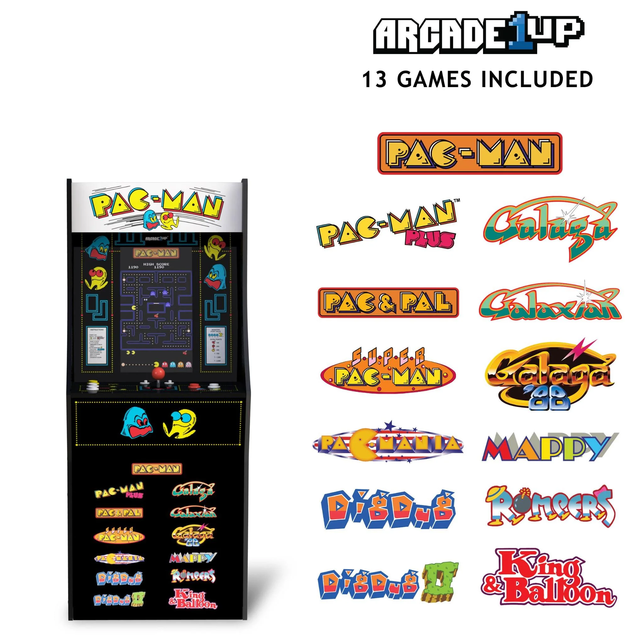 Arcade1Up PAC MAN Classic SE Arcade Machine - Image 8