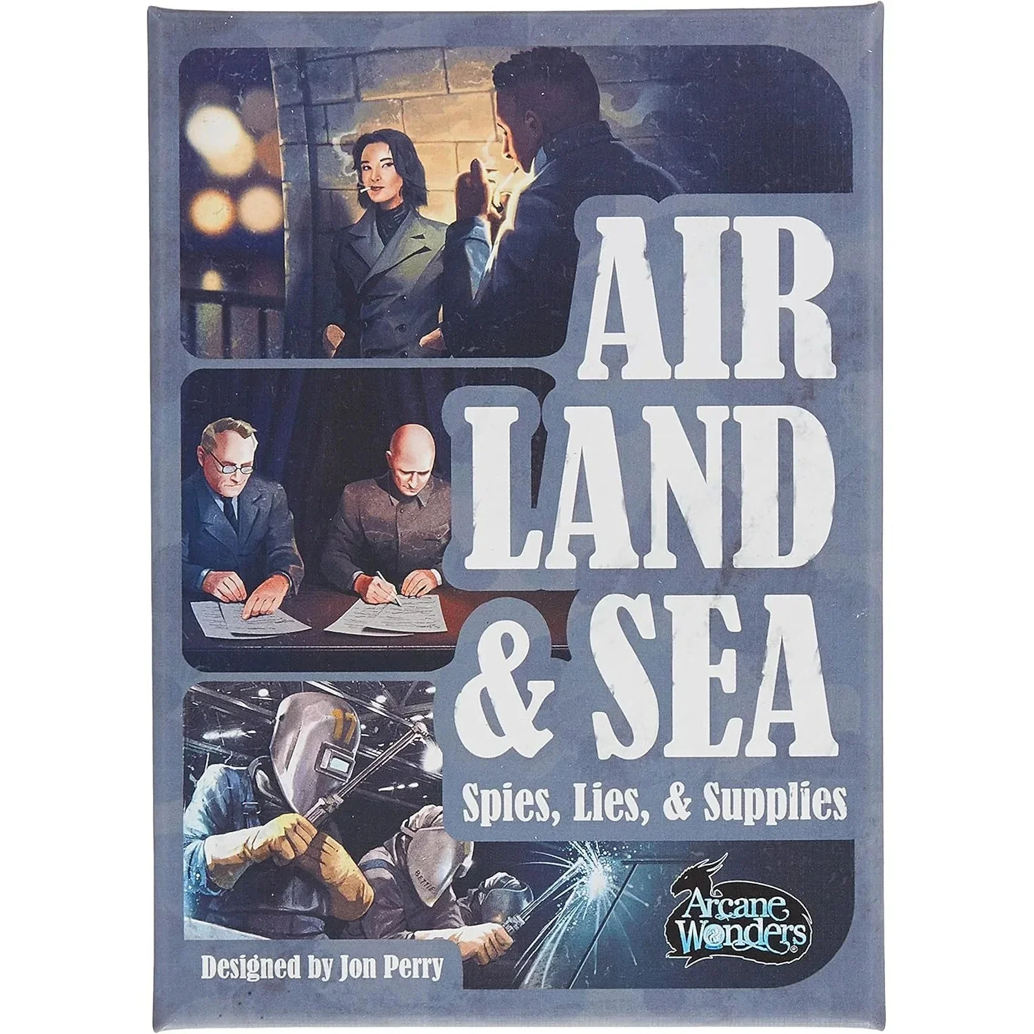 Arcane Wonders Air Land & Sea - Spies Lies & Supplies Tabletop Game Standalone Expansion