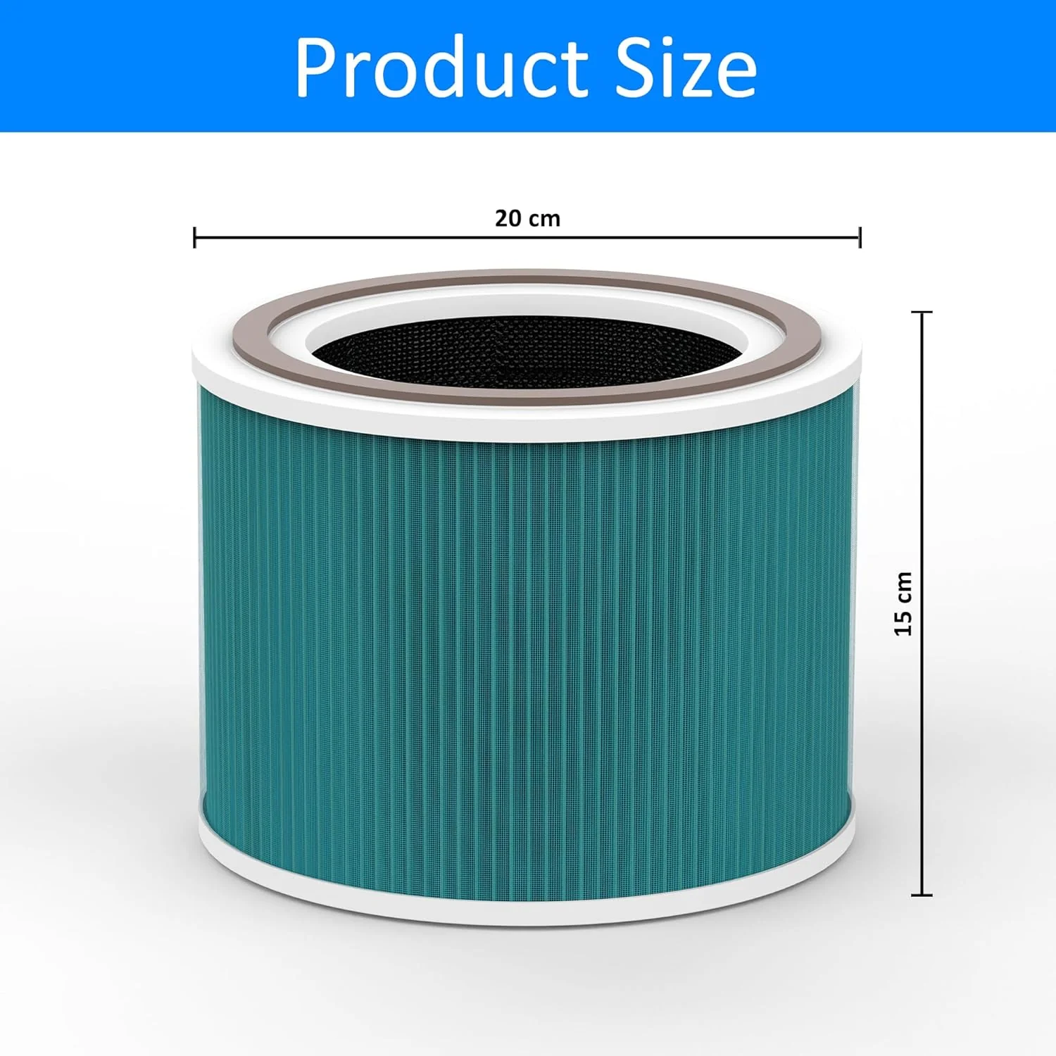 AROVEC Air Purifier Bacterial Replacement Filter for Apex300, Genuine (2 Pack) - Image 5