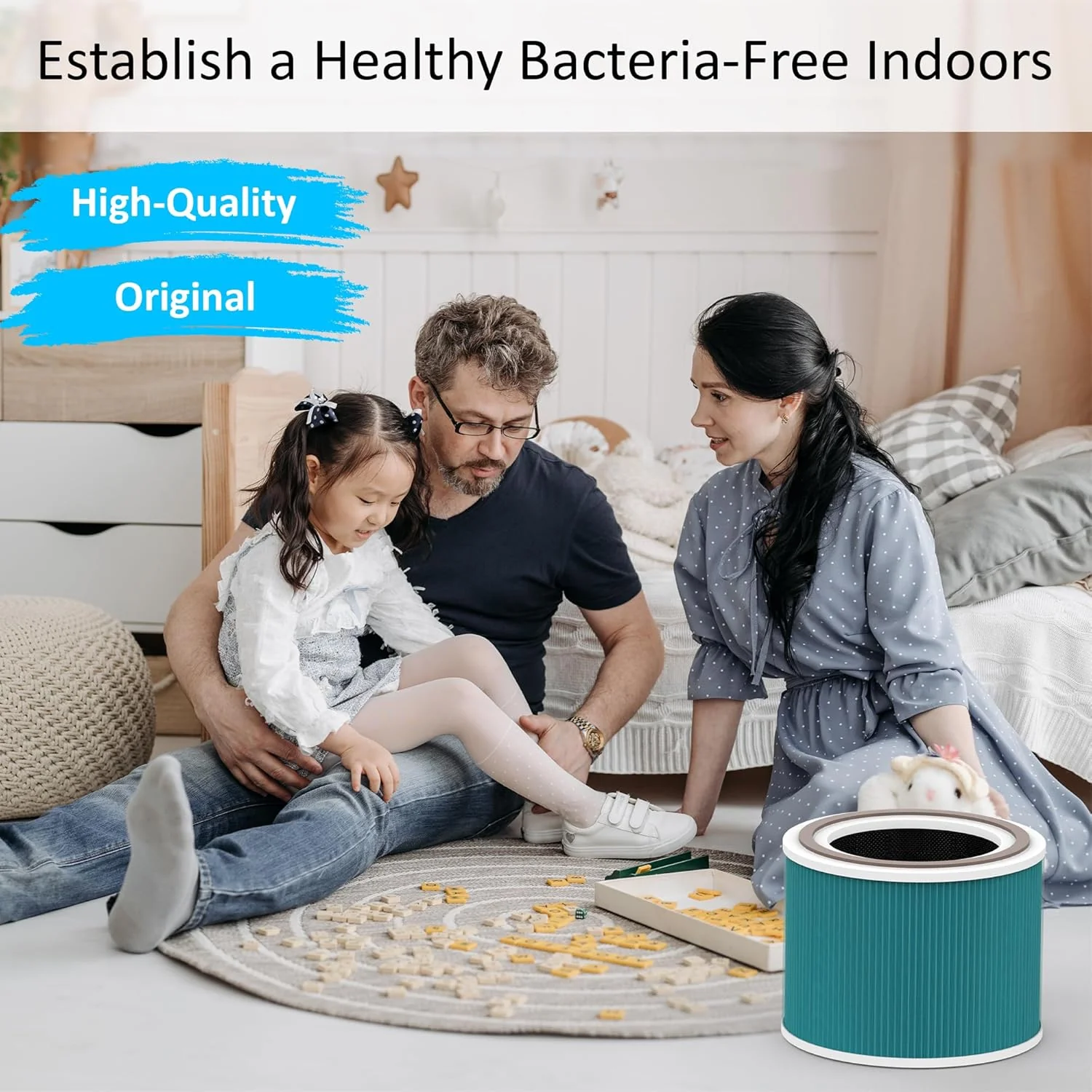 AROVEC Air Purifier Bacterial Replacement Filter for Apex300, Genuine (2 Pack) - Image 7