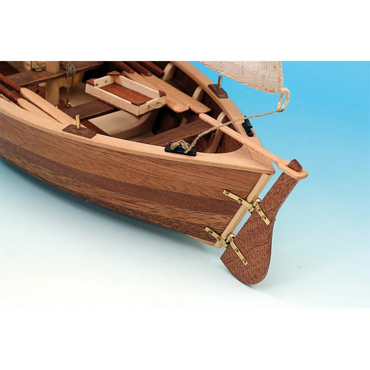 Artesania Latina 1/20 French La Provençale Fishing Boat Scaled Wooden Model Ship Kit - Image 4