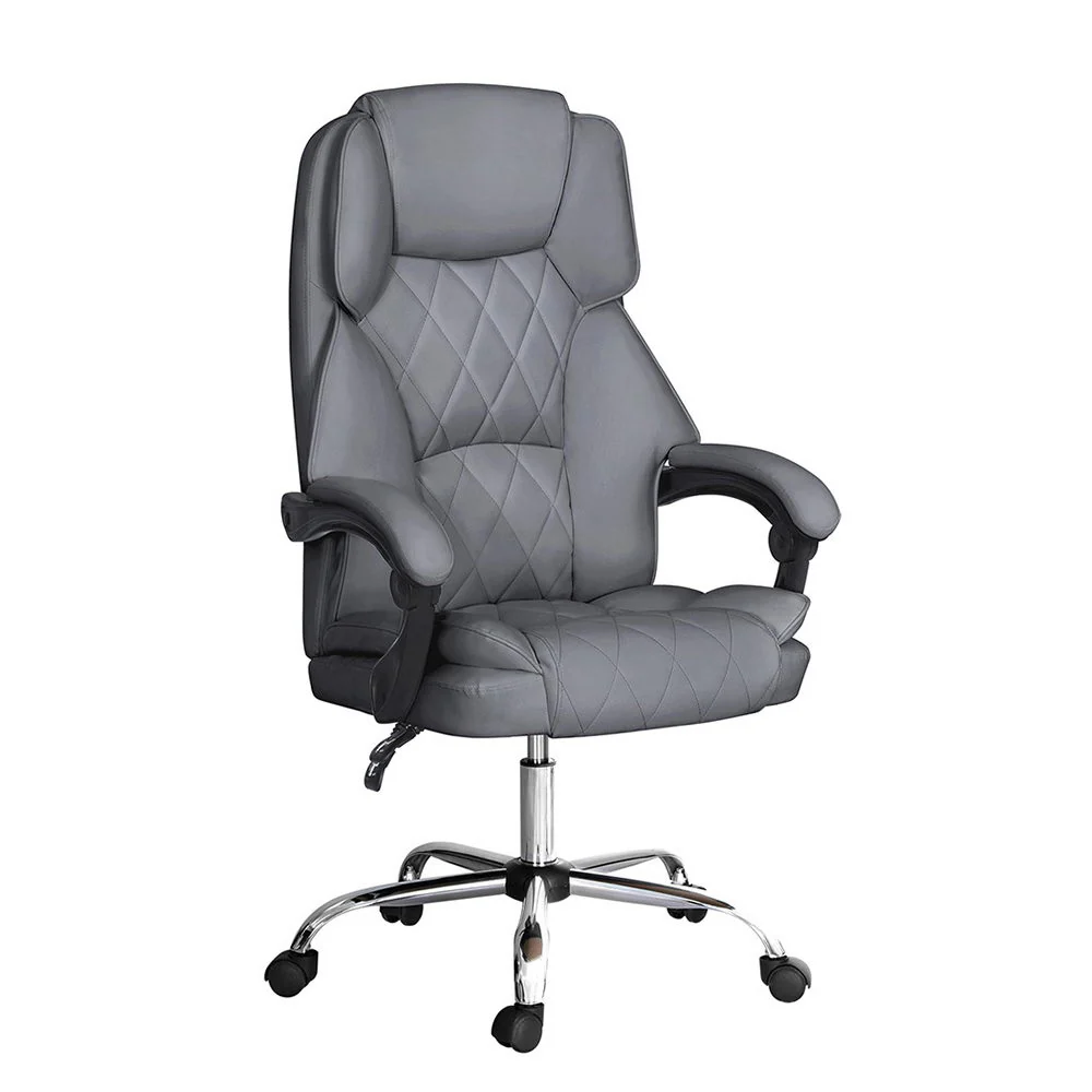 Artiss Executive Office Chair Recliner (Grey)