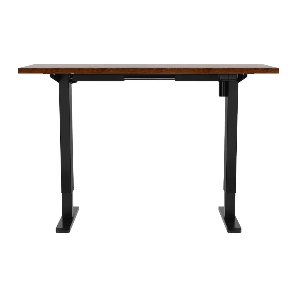 Artiss Standing Desk Motorised Rustic Brown 120CM - Image 5